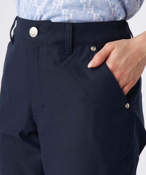 FILA GOLF（フィラゴルフ ）の「【FILA GOLF/フィラゴルフ】レディースライトテーパードパンツ ゴルフ ストレッチ 撥水加工 ボトムス スポーツ（その他パンツ・レディース・ホワイト/ネイビー/ピンク・MEDIUM/LARGE/X-LARGE/XX-LARGE/SMALL）」の21枚目の写真