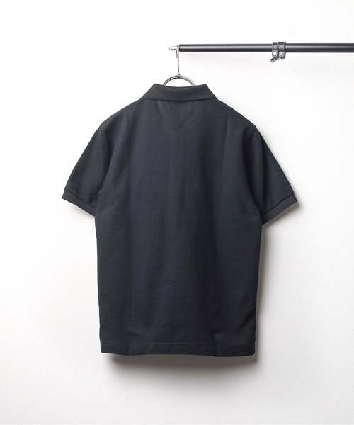 TRUSS(トラス)の「【RS】【TRUSS】ベーシックスタイルポロシャツ(ポケット付)(ポロシャツ・メンズ・ブラック系1・LARGE/MEDIUM)」の3枚目の写真