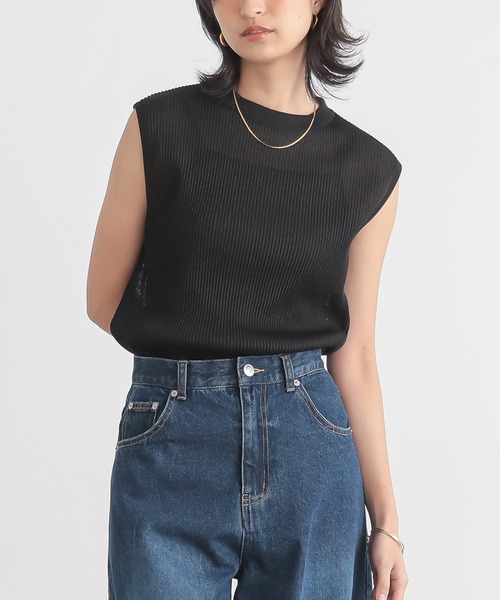 tシャツ 「サステナブル」プリーツコンビプルオーバー レディース ADAM ET ROPÉ FEMME(アダム エ ロペ ファム) / 【サステナブル