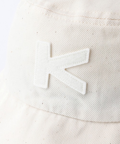 KAVU（カブー）の「KAVU/カブー KID'S Denim K Hat/キッズ Kハット（ハット・キッズ・キナリ/インディゴブルー・MEDIUM/SMALL）」の4枚目の写真