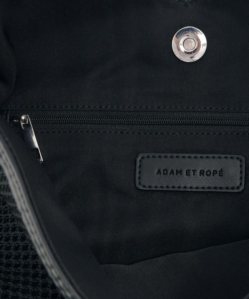 ADAM ET ROPE'(アダムエロペ)の「メッシュワンショルダーバッグ(ショルダーバッグ・レディース・ブラック/ベージュ・FREE)」の9枚目の写真