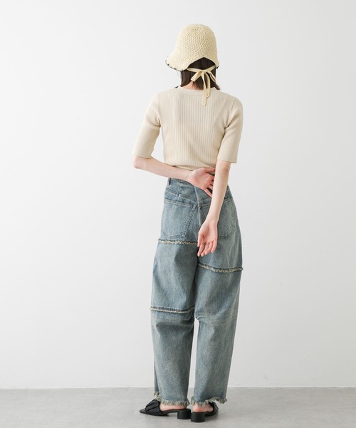 SENSE OF PLACE by URBAN RESEARCH（センスオブプレイスバイアーバンリサーチ）の「スクエアトゥメタリックギャザーサンダル（サンダル・レディース・ブラック/ブラウン/シルバー・LARGE/MEDIUM/SMALL）」の8枚目の写真