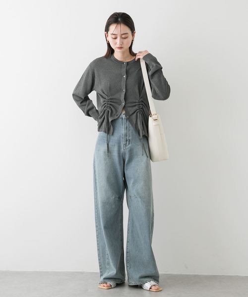 SENSE OF PLACE by URBAN RESEARCH（センスオブプレイスバイアーバンリサーチ）の「スクエアトゥメタリックギャザーサンダル（サンダル・レディース・ブラック/ブラウン/シルバー・LARGE/MEDIUM/SMALL）」の20枚目の写真