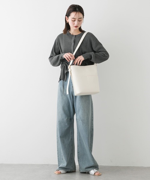 SENSE OF PLACE by URBAN RESEARCH（センスオブプレイスバイアーバンリサーチ）の「スクエアトゥメタリックギャザーサンダル（サンダル・レディース・ブラック/ブラウン/シルバー・LARGE/MEDIUM/SMALL）」の21枚目の写真