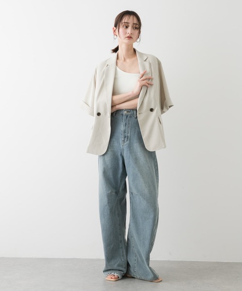 SENSE OF PLACE by URBAN RESEARCH（センスオブプレイスバイアーバンリサーチ）の「スクエアトゥメタリックギャザーサンダル（サンダル・レディース・ブラック/ブラウン/シルバー・LARGE/MEDIUM/SMALL）」の22枚目の写真