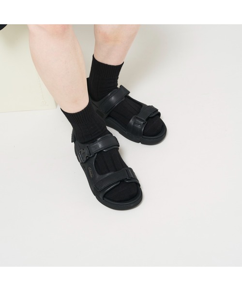 Clarks(クラークス)の「Trigenic2 Ray / トライジェニック2レイ(ブラックヌバック)(サンダル・メンズ・ブラック・UK6.5/UK7/UK8/UK9/UK9.5/UK10.5)」の21枚目の写真