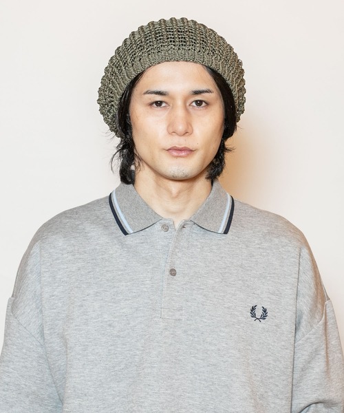 CA4LA(カシラ)の「GIMA RKB 2(ハンチング/ベレー帽・メンズ・カーキ/ブラック/ブラウン・ONESIZE)」の8枚目の写真