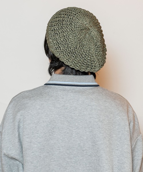 CA4LA(カシラ)の「GIMA RKB 2(ハンチング/ベレー帽・メンズ・カーキ/ブラック/ブラウン・ONESIZE)」の10枚目の写真