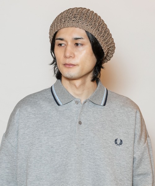 CA4LA(カシラ)の「GIMA RKB 2(ハンチング/ベレー帽・メンズ・カーキ/ブラック/ブラウン・ONESIZE)」の12枚目の写真