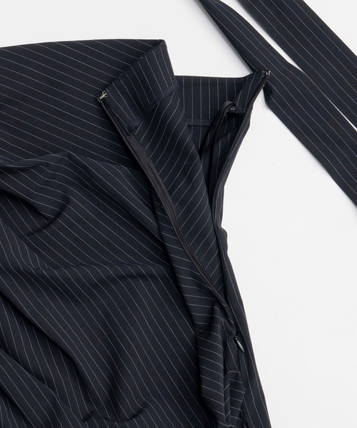 プランクプロジェクト PRANK PROJECT アシメドレーピングベアトップ グレー サイズ：38 アシメドレーピングベアトップ / Asymmetrical Draping Bare Top