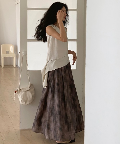 tシャツ アシンメトリーデザイントップス EM25s042「EIGHTHMONTH」 レディース セール】アシンメトリーデザイントップス EM25s042【EIGHTHMONTH