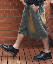 ８(eight) | デニムオーバーダイワイドショートパンツ(デニムパンツ)