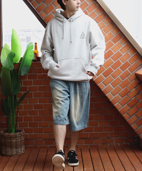 ８(eight)（エイト）の「デニムオーバーダイワイドショートパンツ（デニムパンツ・メンズ・ブラック系その他/ブルー系その他/ブルー系その他2・MEDIUM/LARGE）」の13枚目の写真