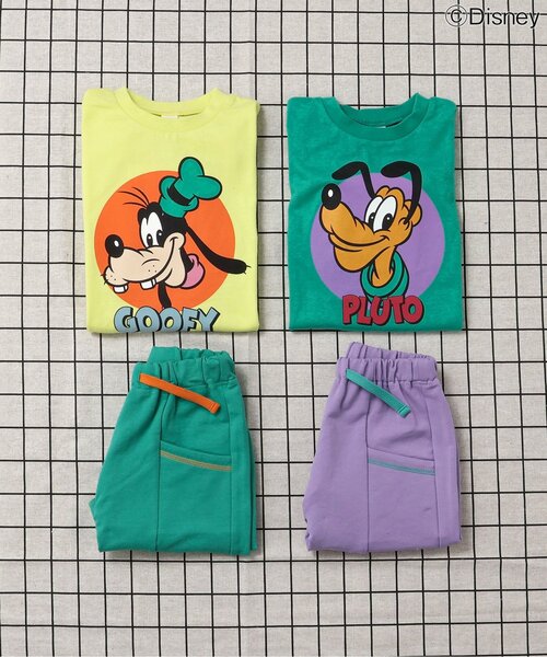 Disney(ディズニー)の「【リンク】ディズニーキャラクター/Tシャツ(Tシャツ/カットソー・キッズ・ブルー/ピンク/グリーン/ラベンダー/イエロー/チャコール/アイボリー・110/100/90/80/140/130/120)」の18枚目の写真