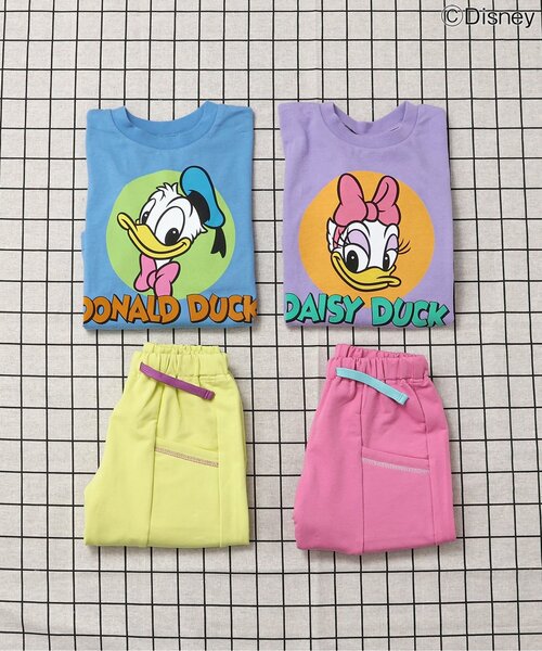 Disney(ディズニー)の「【リンク】ディズニーキャラクター/Tシャツ(Tシャツ/カットソー・キッズ・ブルー/ピンク/グリーン/ラベンダー/イエロー/チャコール/アイボリー・110/100/90/80/140/130/120)」の8枚目の写真
