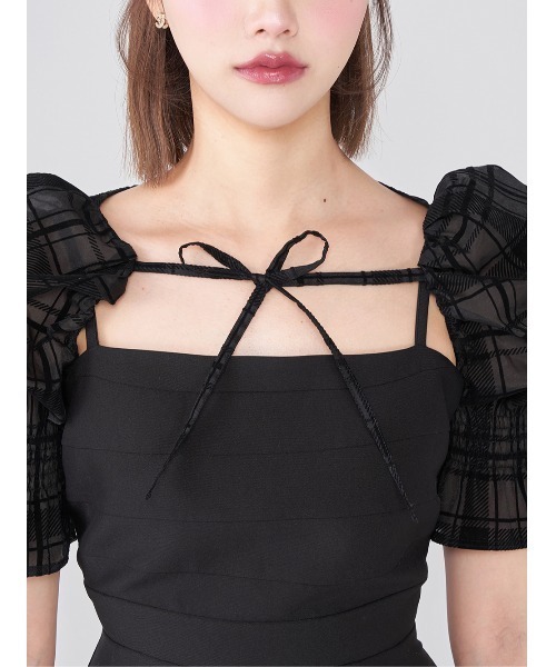 セール】チェックボレロキャミロンパース（つなぎ/オールインワン