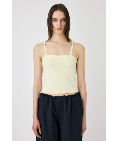 MOUSSY（マウジー）の「OPENWORK KNIT アンサンブル（カーディガン/ボレロ・レディース・ライトイエロー/ネイビー/ホワイト・FREE）」の12枚目の写真