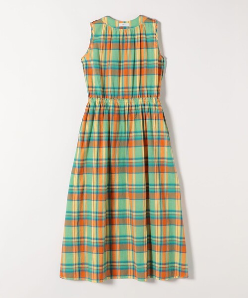 セール】SHIPS any:〈洗濯機可能〉マドラス チェック ノースリーブ