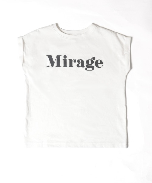 coca（coca）（コカ）の「【WEB限定セール】キッズ 親子お揃いフレンチスリーブロゴTシャツ（Tシャツ/カットソー・キッズ・B/アイボリー/グレイッシュベージュ/チャコール/オートミール/ラベンダー/A/ライトグリーン・120/130/140/150）」の17枚目の写真