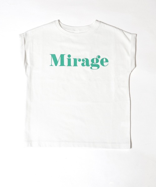 coca（coca）（コカ）の「【WEB限定セール】キッズ 親子お揃いフレンチスリーブロゴTシャツ（Tシャツ/カットソー・キッズ・B/アイボリー/グレイッシュベージュ/チャコール/オートミール/ラベンダー/A/ライトグリーン・120/130/140/150）」の18枚目の写真