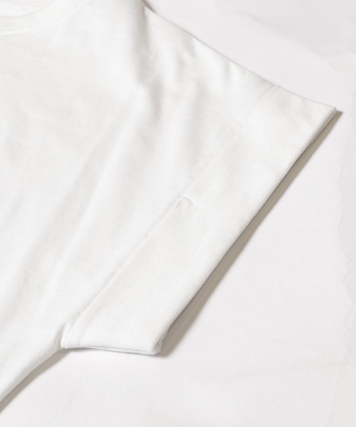 coca（coca）（コカ）の「【WEB限定セール】キッズ 親子お揃いフレンチスリーブロゴTシャツ（Tシャツ/カットソー・キッズ・B/アイボリー/グレイッシュベージュ/チャコール/オートミール/ラベンダー/A/ライトグリーン・120/130/140/150）」の14枚目の写真