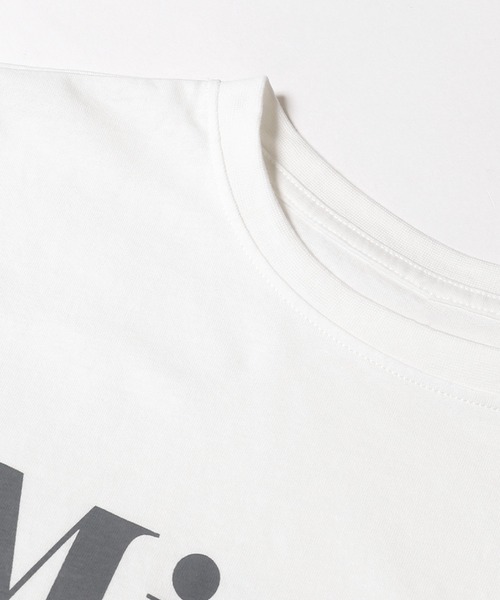 coca（coca）（コカ）の「【WEB限定セール】キッズ 親子お揃いフレンチスリーブロゴTシャツ（Tシャツ/カットソー・キッズ・B/アイボリー/グレイッシュベージュ/チャコール/オートミール/ラベンダー/A/ライトグリーン・120/130/140/150）」の13枚目の写真