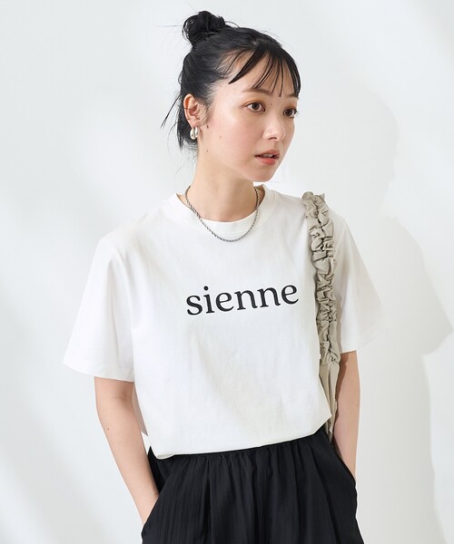 tシャツ SIENNE/シエンヌ CLASSIC LOGO TEE/クラシックロゴ Tシャツ レディース セール】SIENNE/シエンヌ CLASSIC LOGO TEE/クラシックロゴ T