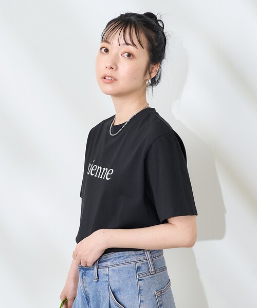 【SIENNE】Classic Logo T-shirt/追跡付 セール】SIENNE/シエンヌ CLASSIC LOGO TEE/クラシックロゴ T