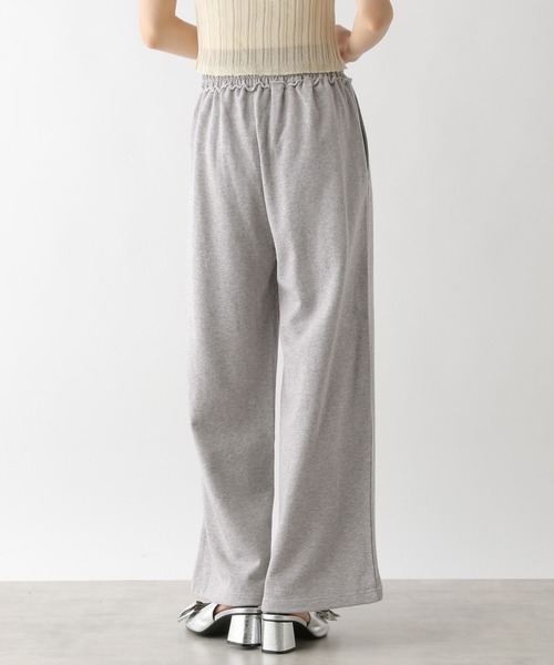 Heather（ヘザー）の「2WAYワイドスウェットパンツ　452795（スウェットパンツ・レディース・グレー/スミクロ/オートミール/グレー系その他・FREE）」の8枚目の写真