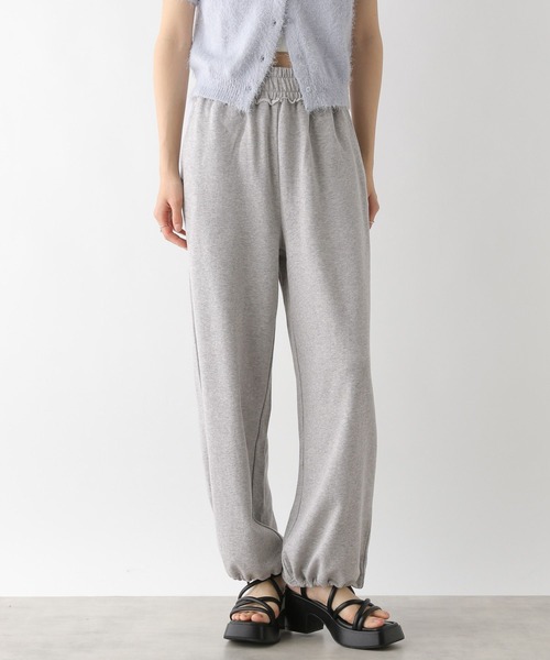 Heather（ヘザー）の「2WAYワイドスウェットパンツ　452795（スウェットパンツ・レディース・グレー/スミクロ/オートミール/グレー系その他・FREE）」の12枚目の写真