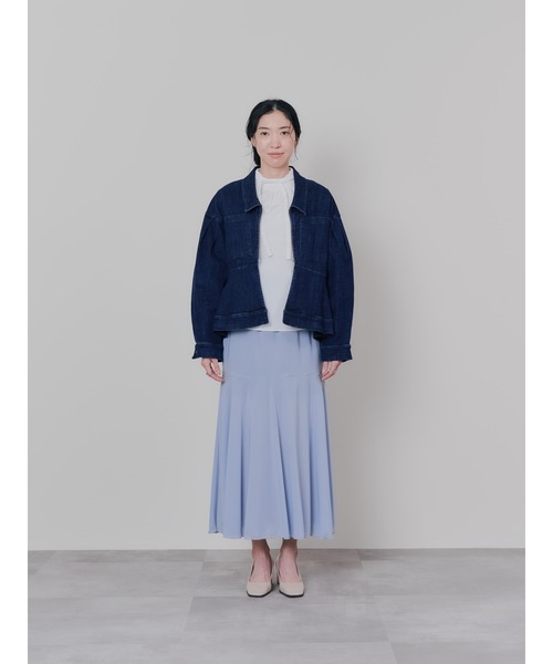 DOLLUPOOPS（ドールアップウップス）の「リバーシブルシアースカート（スカート・レディース・ブルー/チャコールグレー/ネイビー・38）」の6枚目の写真