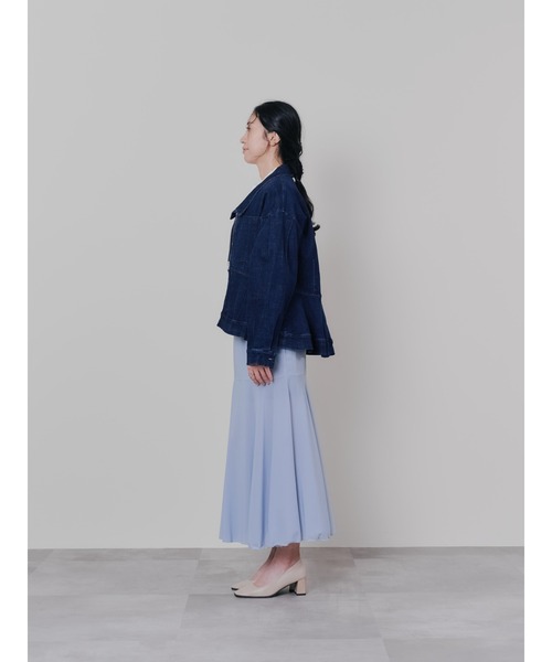 DOLLUPOOPS（ドールアップウップス）の「リバーシブルシアースカート（スカート・レディース・ブルー/チャコールグレー/ネイビー・38）」の8枚目の写真