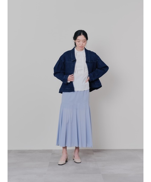 DOLLUPOOPS（ドールアップウップス）の「リバーシブルシアースカート（スカート・レディース・ブルー/チャコールグレー/ネイビー・38）」の12枚目の写真