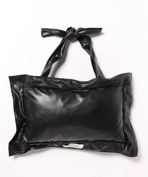 ☆25SS☆Leather Cushion Bag M/KIMHEKIM☆ KIMHEKIM】LEATHER CUSHION BAG | 『Scrap Book』『LAGLAIA