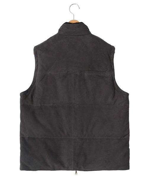 EMMETI（エンメティ）の「EMMETI / エンメティ： 別注 ISE - CAMOSCIO 0.5mm -：ONLYARK-0-1057[MUS]（ダウンベスト・メンズ・グレー系その他・50）」の3枚目の写真