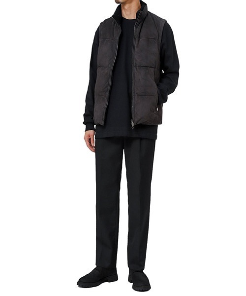 EMMETI（エンメティ）の「EMMETI / エンメティ： 別注 ISE - CAMOSCIO 0.5mm -：ONLYARK-0-1057[MUS]（ダウンベスト・メンズ・グレー系その他・50）」の13枚目の写真