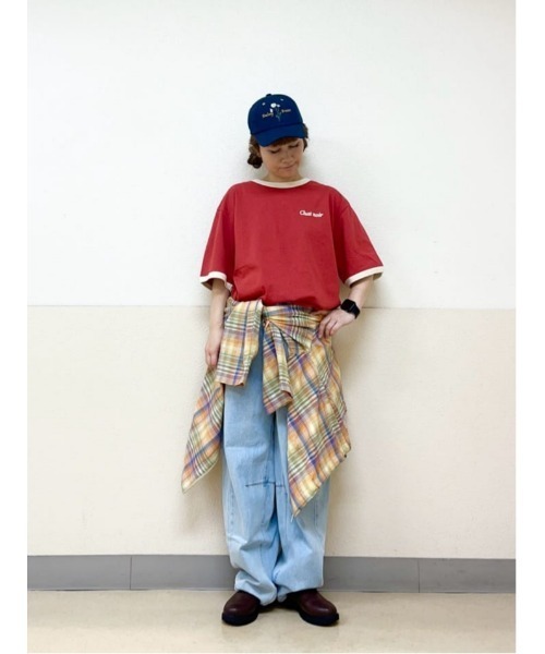 SM2（エスエムツー）の「マドラスチェックフードパーカー（ブルゾン・レディース・ブラック/レッド/オレンジ・F）」の13枚目の写真