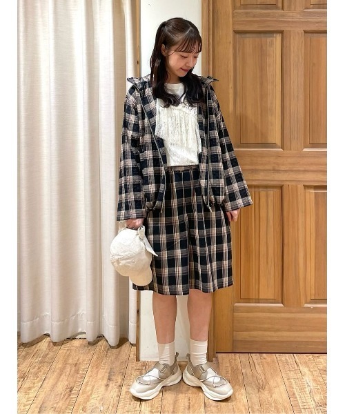 SM2（エスエムツー）の「マドラスチェックフードパーカー（ブルゾン