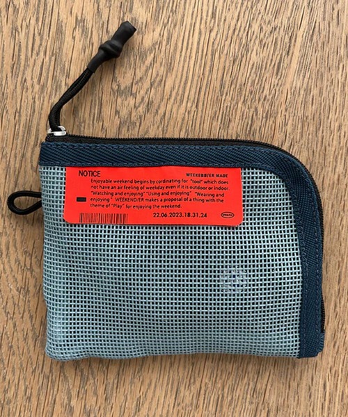 WEEKENDER/ウィークエンダー マルチケース PVC MESH MULTI CASE