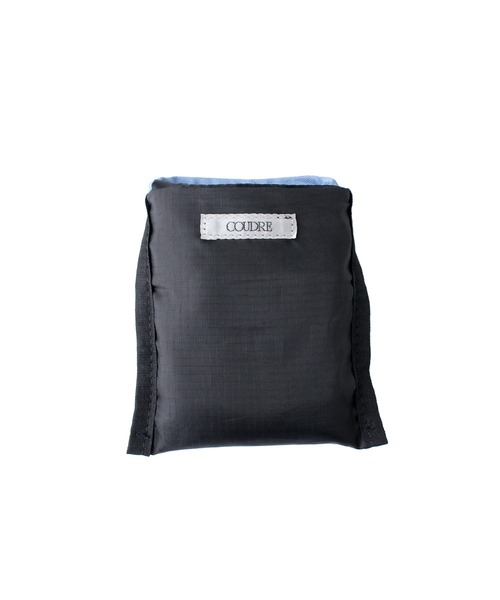 COUDRE(クードル)の「ポケッタブルショッピングバッグ(エコバッグ/サブバッグ・レディース・ダークブラウン/ライトブルー・FREE)」の13枚目の写真