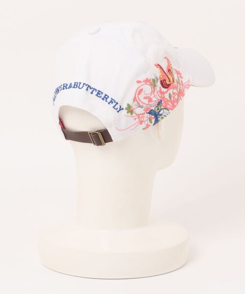 STYLEBLOCK（スタイルブロック）の「刺繍キャップ（キャップ・レディース・ホワイト/ピンク/ブルー/ブラック/イエロー・FREE）」の16枚目の写真