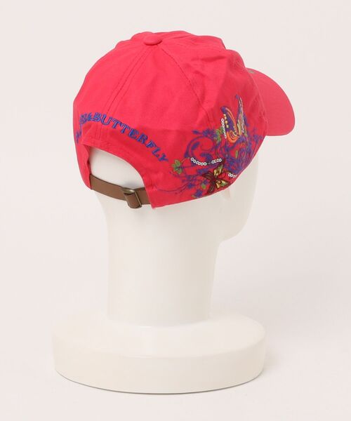 STYLEBLOCK（スタイルブロック）の「刺繍キャップ（キャップ・レディース・ホワイト/ピンク/ブルー/ブラック/イエロー・FREE）」の8枚目の写真