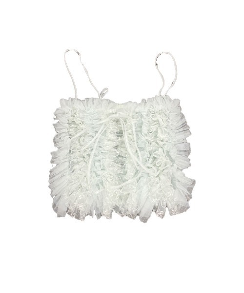 キャミソール LACE TULE CAMI/レースチュールキャミ LACE TULE CAMI/レースチュールキャミ（キャミソール）｜JOSE