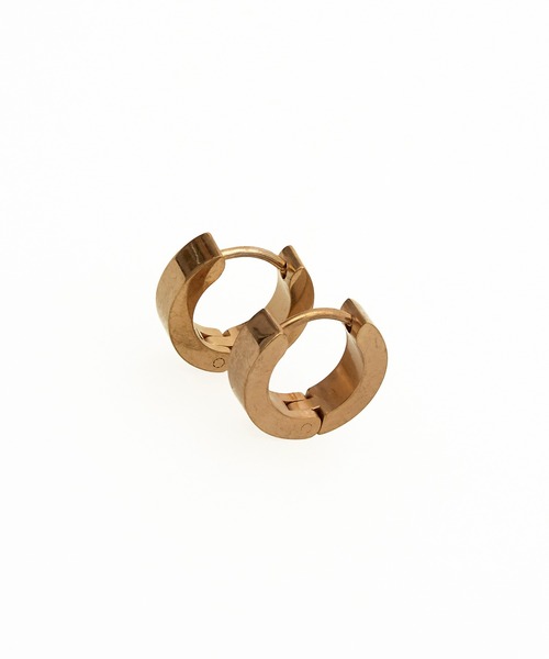 an meets zakka(アンミツザッカ)の「an meets zakka バリエーションサージカルステンレスフープピアス (両耳用)(ピアス(両耳用)・レディース・B/G/I/P/R/C/D/E/F/S/T/U/V/W/A/H/J/O/Q/K/L/M/N・FREE)」の2枚目の写真