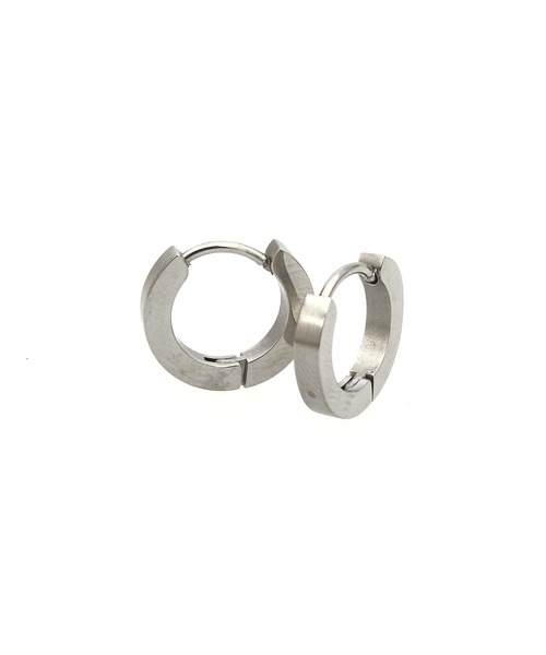 an meets zakka(アンミツザッカ)の「an meets zakka バリエーションサージカルステンレスフープピアス (両耳用)(ピアス(両耳用)・レディース・B/G/I/P/R/C/D/E/F/S/T/U/V/W/A/H/J/O/Q/K/L/M/N・FREE)」の9枚目の写真