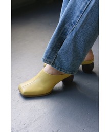 【はし】クヌースマーフ Knuth Marf スクエアトップパンプス square top pumps heel | KNUTH MARF