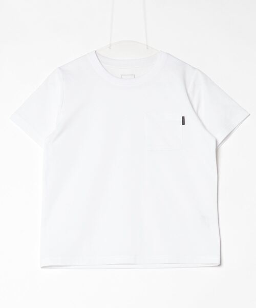 THE NORTH FACE(ザノースフェイス)の「ザ ノース フェイス THE NORTH FACE S/S Airy Pocket Tee_ショートスリーブエアリーポケットティー(Tシャツ/カットソー・レディース・ホワイト/ローズ/ブラック・M/L/XL/S)」の2枚目の写真