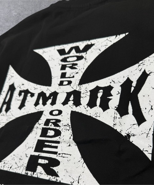 W-BASE ロゴ入り黒シャツ mastermind JAPAN - ○最高級 マスターマインド MW SQUARE LOGO