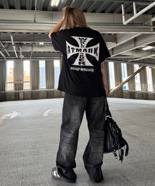 セール】《2サイズ展開 / UNISEX 》ATMARKオールド