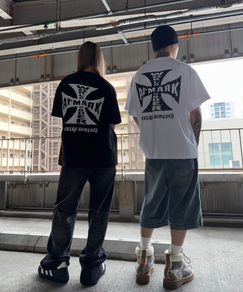 （人気）atmark Tシャツ ATMARK tシャツ 「2サイズ展開 / UNISEX 」ThirdHonesty